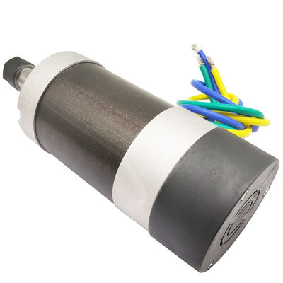 Spindel-Motor Luft abgekühltes 12000rpm 57mm 48V Er11 Chuck Cnc 500w